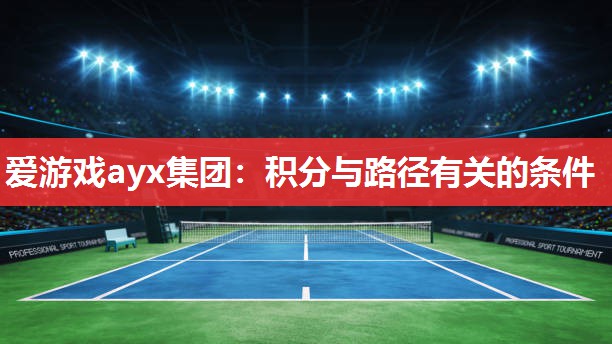 爱游戏ayx集团：积分与路径有关的条件