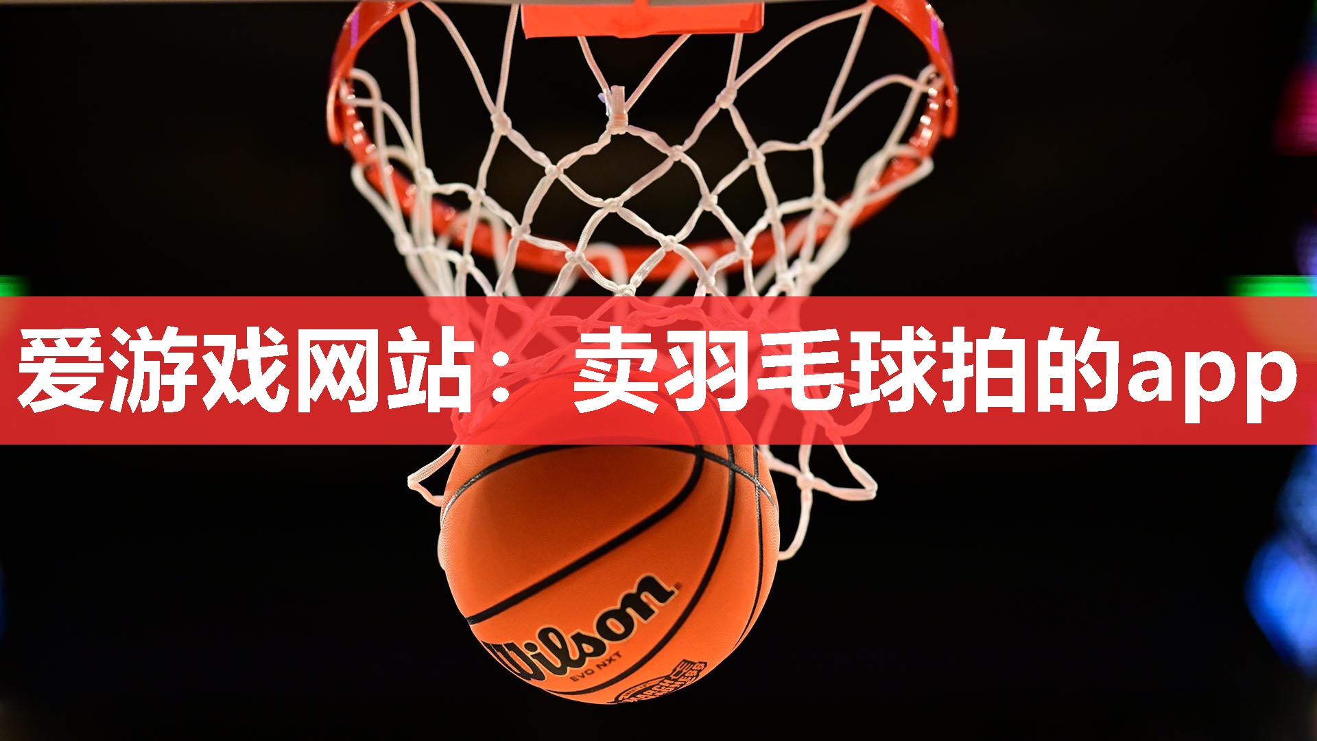 爱游戏网站：卖羽毛球拍的app