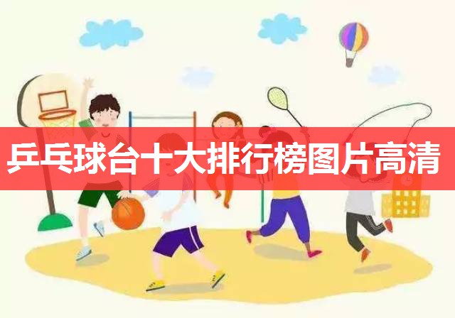 乒乓球台十大排行榜图片高清