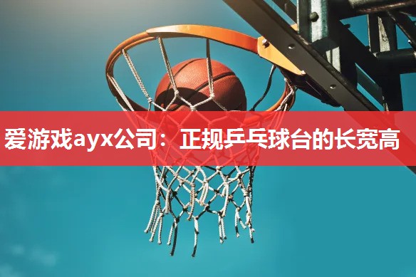爱游戏ayx公司：正规乒乓球台的长宽高